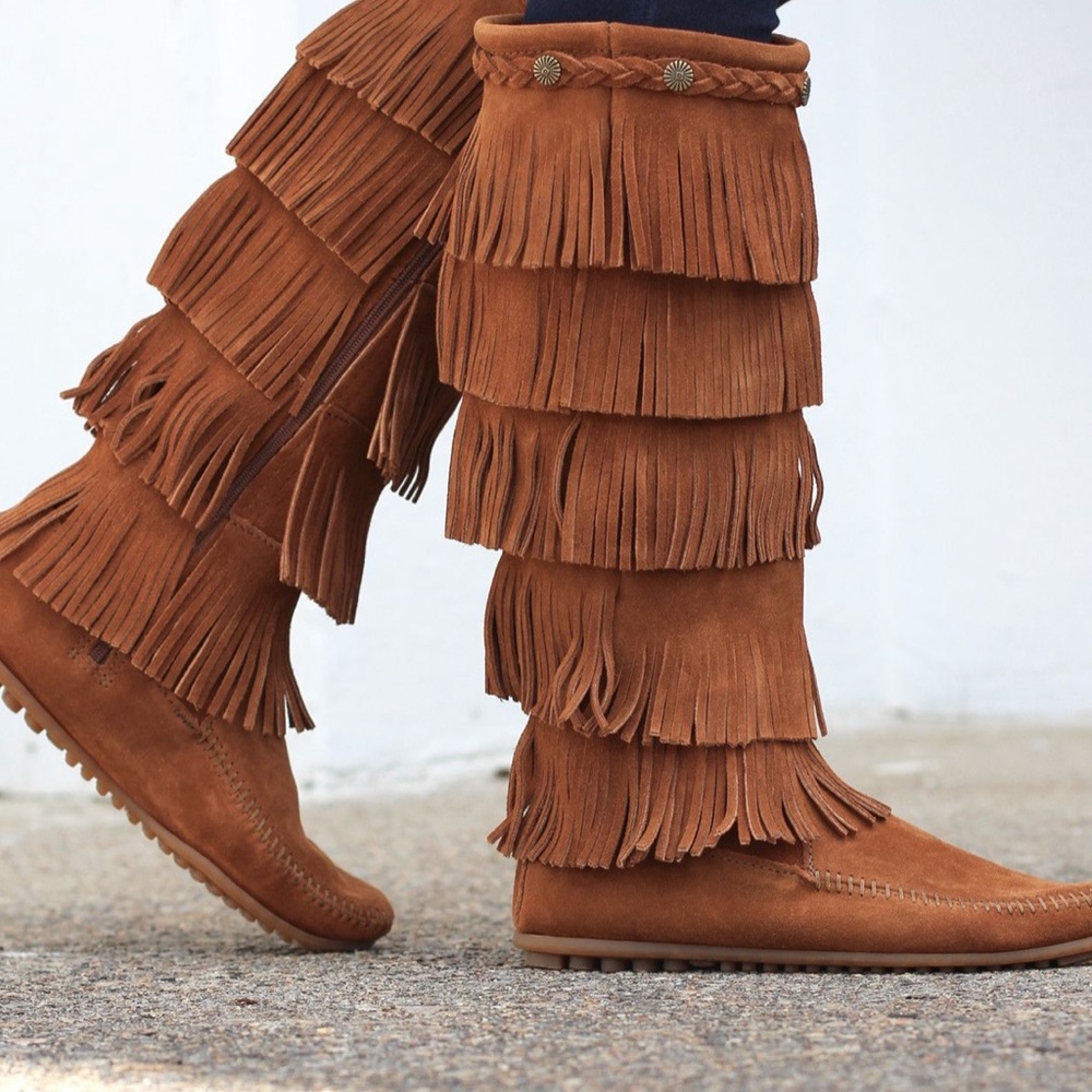 5 Layer Fringe Boot